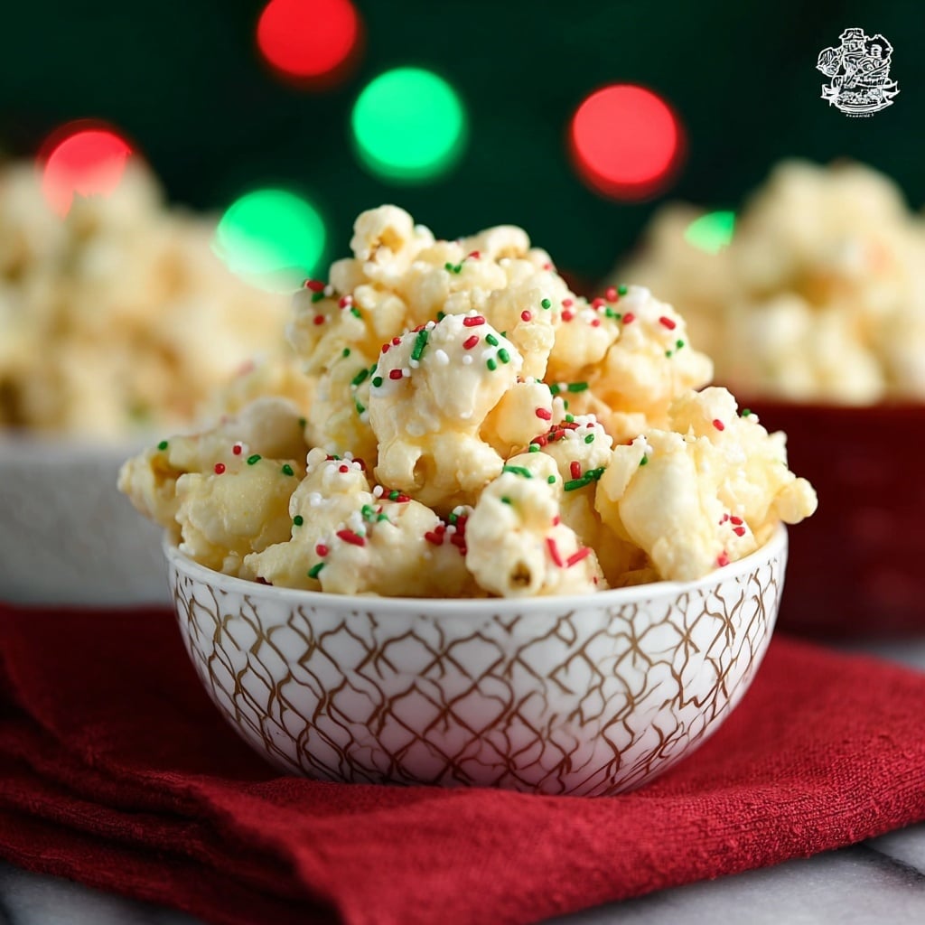 Candied Puff Corn (Christmas Crack) Recipe