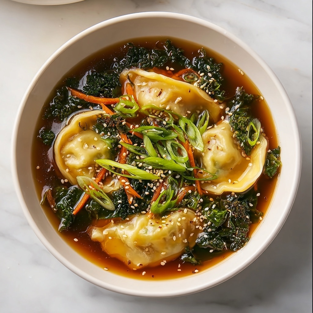 Comforting Beef Potsticker Soup: Delicious Bowl of Warmth Recipe