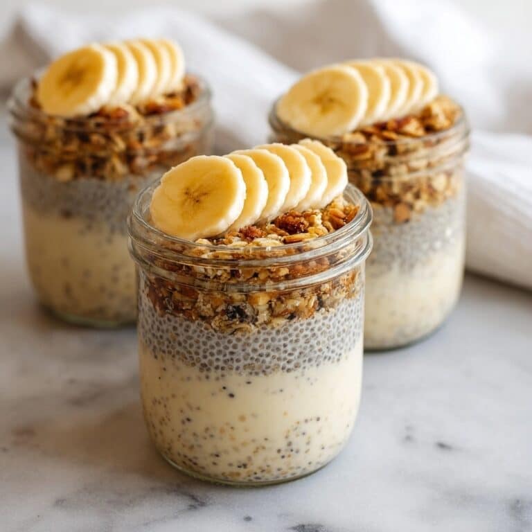 Creamy Overnight Banana Cinnamon Oats Recipe