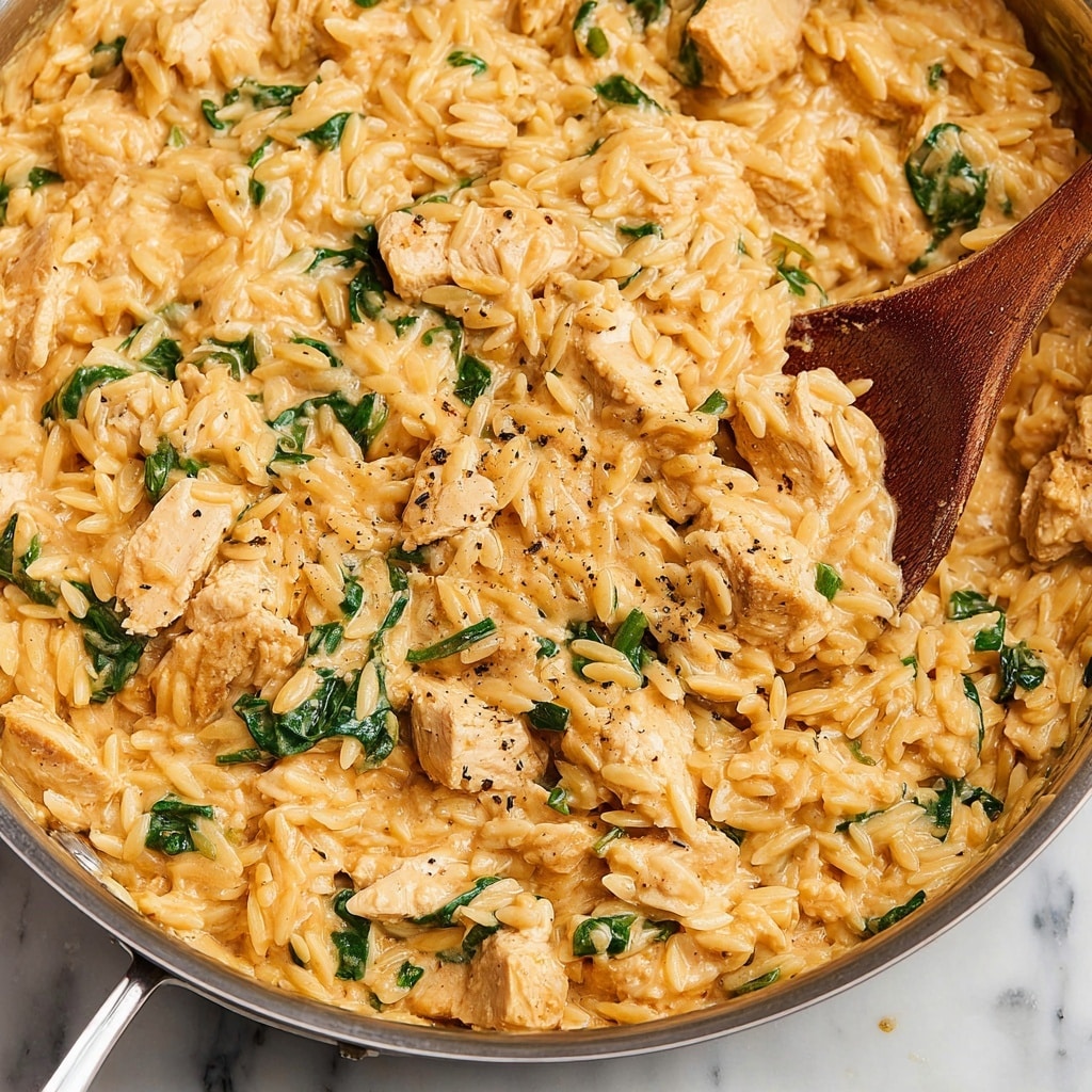 Creamy Chicken Orzo Recipe