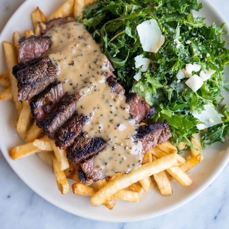 Perfect Steak with Peppercorn Sauce Recipe