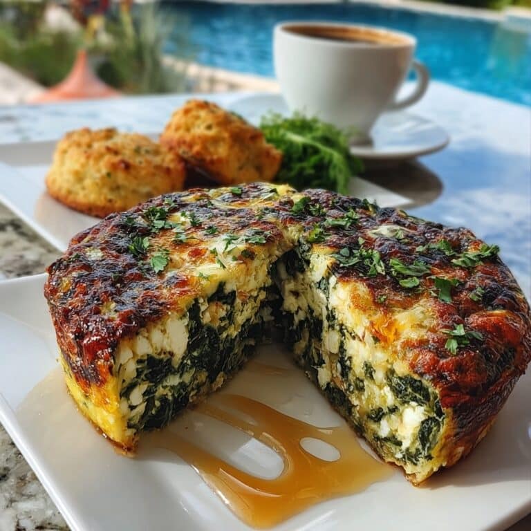 Easy Spinach and Cottage Cheese Breakfast Casserole Recipe