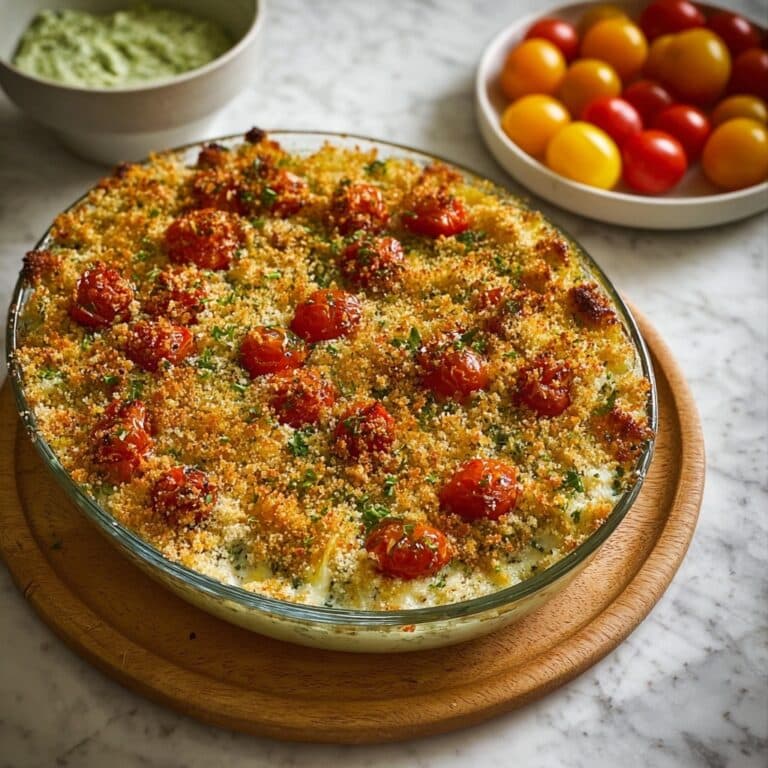 White Bean and Pesto Bake Recipe