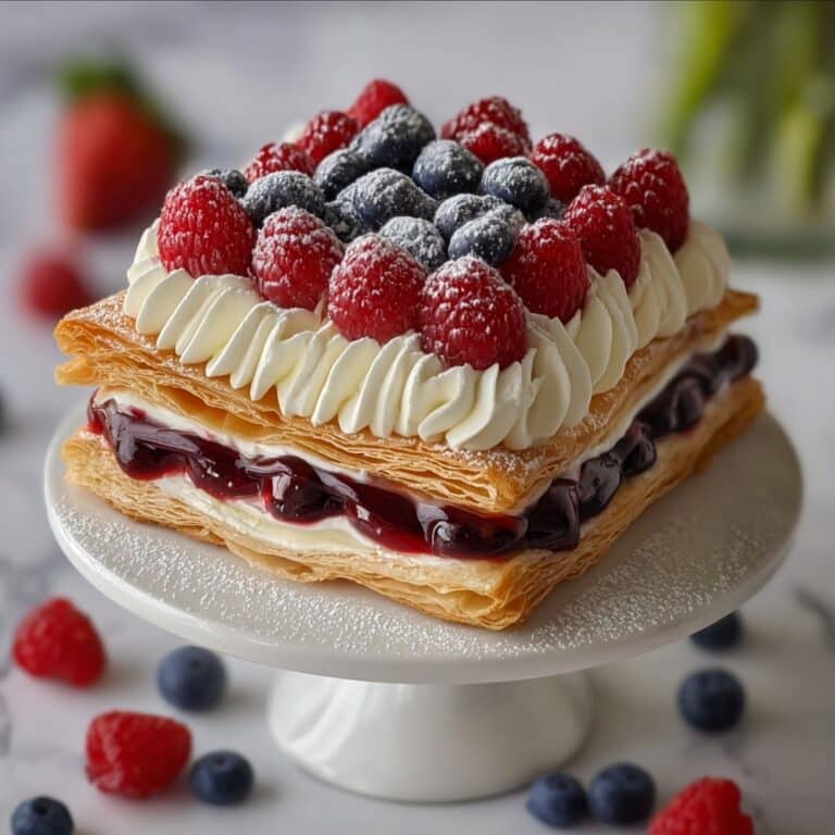 Berry Cream Pastry Cake: A Showstopper for Every Occasion Recipe
