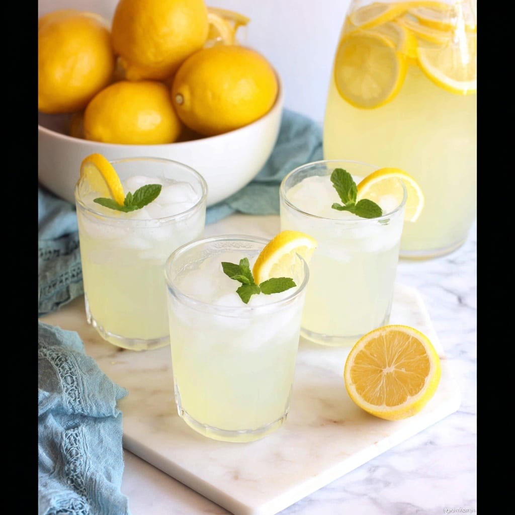 Refreshing Lemonade Recipe - Recipe Image