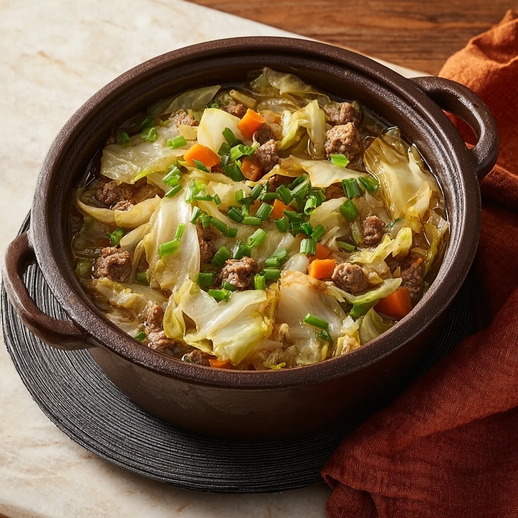 Low Carb Egg Roll Soup Recipe