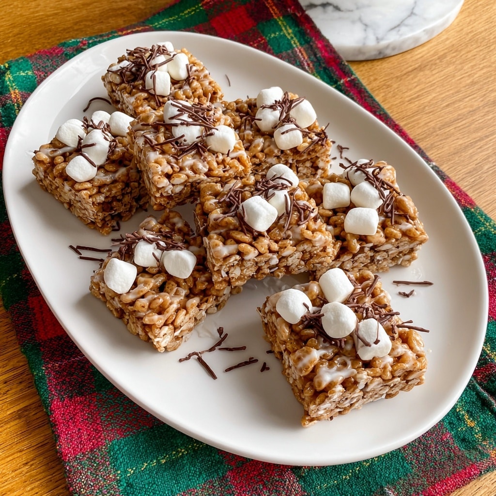 Hot Chocolate Rice Krispie Treats Recipe - Recipe Image