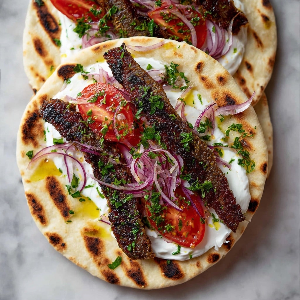 Juicy Oven-Baked Kebabs with Sumac Onions and Garlic Yoghurt Recipe