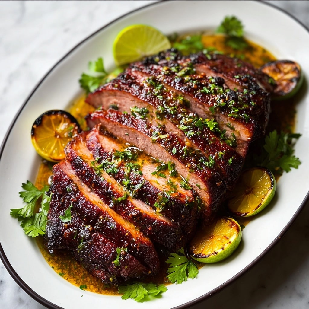 Roasted Cuban Mojo Pork: Flavorful Garlic Citrus Delight Recipe