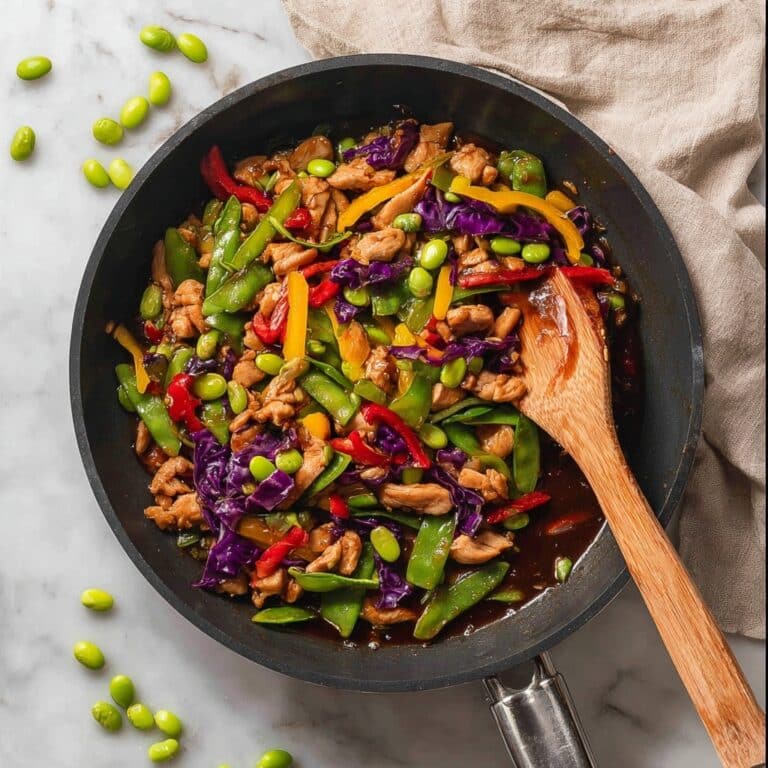 Rainbow Chicken Stir Fry Recipe