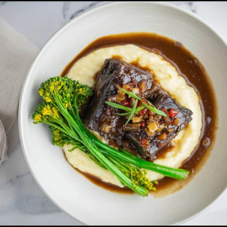 Red Wine Braised Short Ribs Recipe