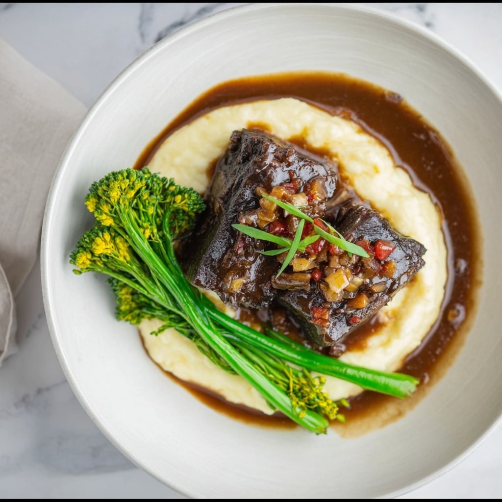 Red Wine Braised Short Ribs Recipe