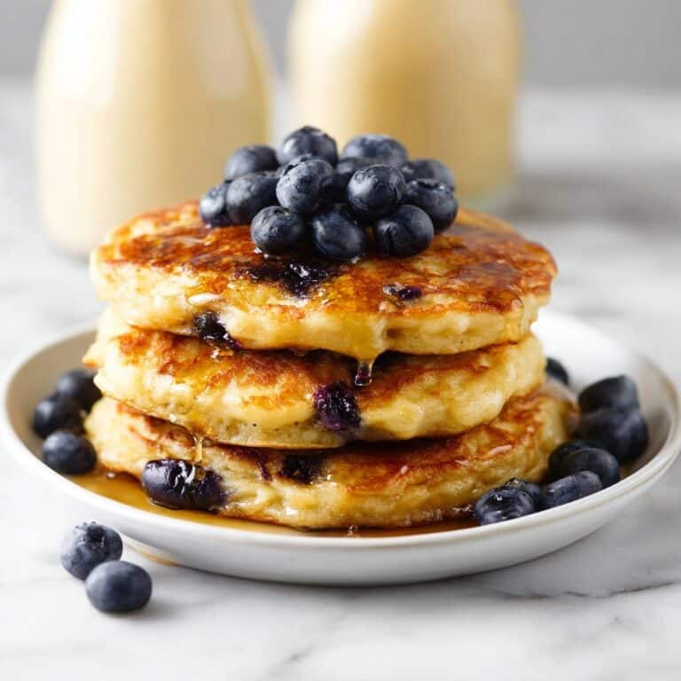 Blueberry Oatmeal Pancakes Recipe