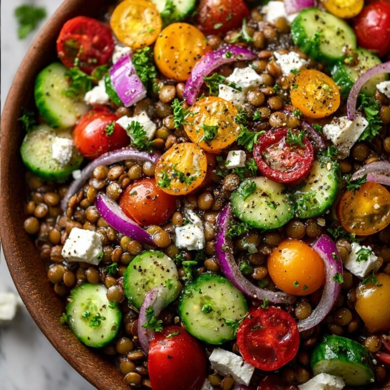 Mediterranean Lentil Salad Recipe