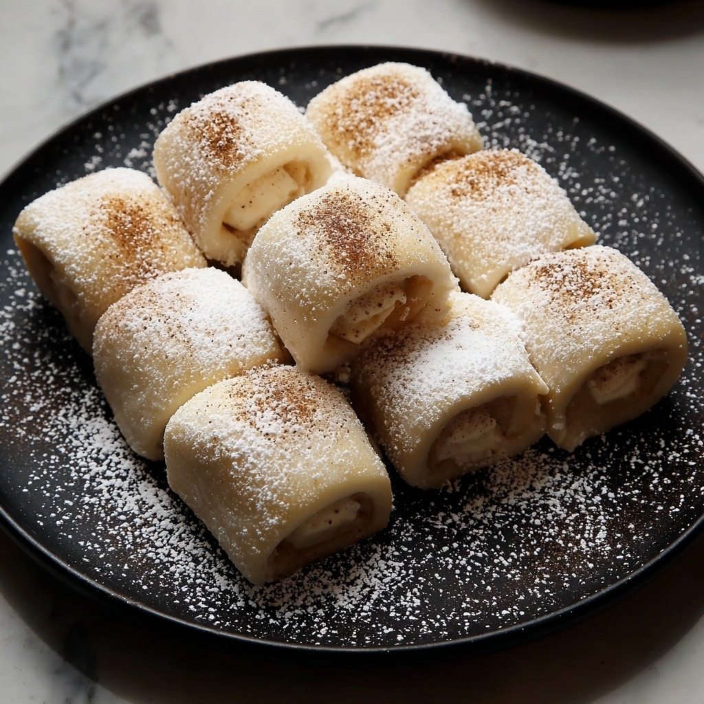 Banana Mochi Rolls Recipe