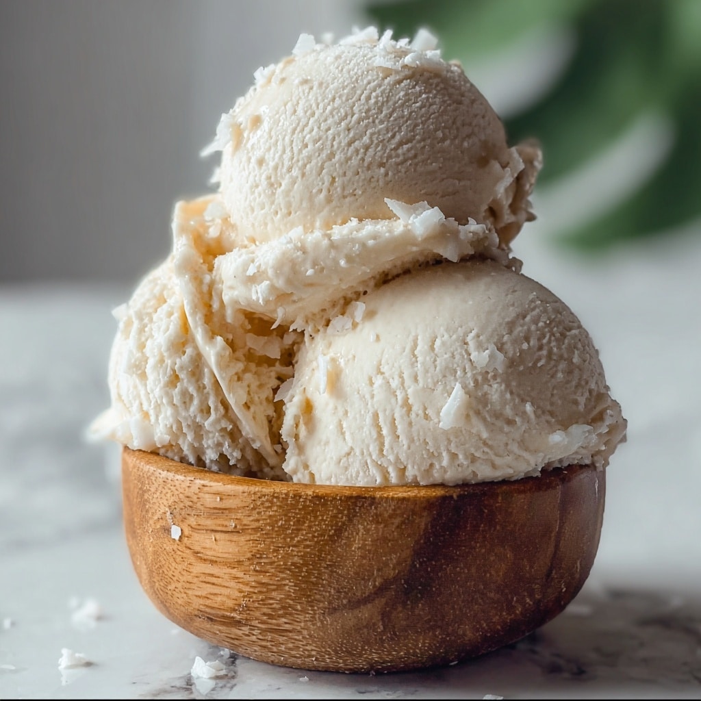 Coconut Macadamia Nut Ice Cream Recipe - Recipe Image