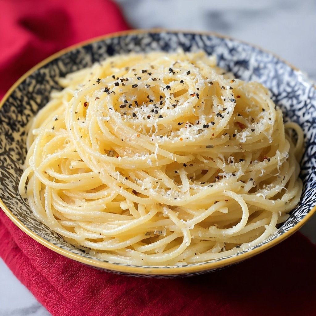 Spaghetti Cacio e Pepe Recipe