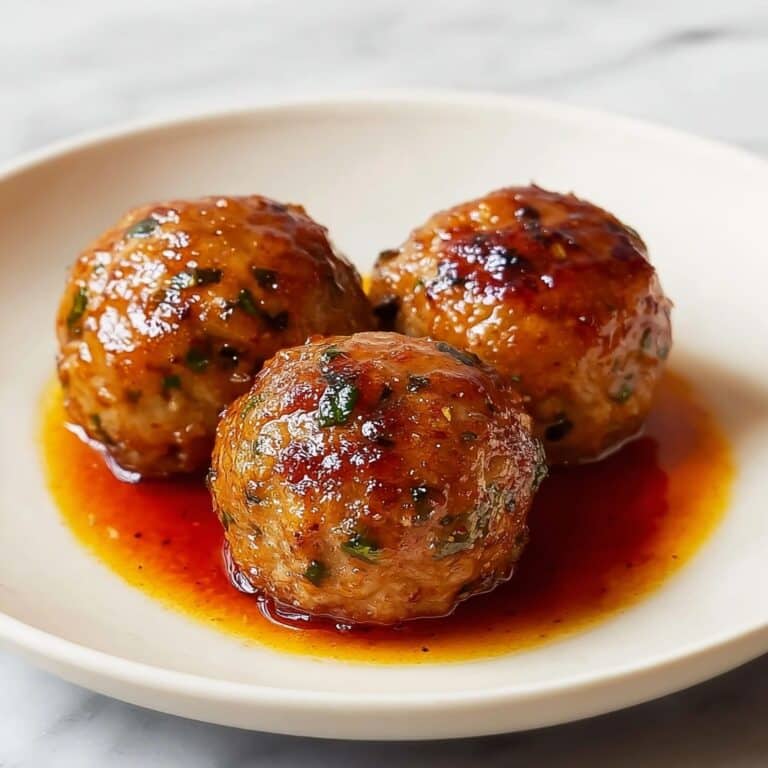 Honey Barbecue Chicken Meatballs Recipe