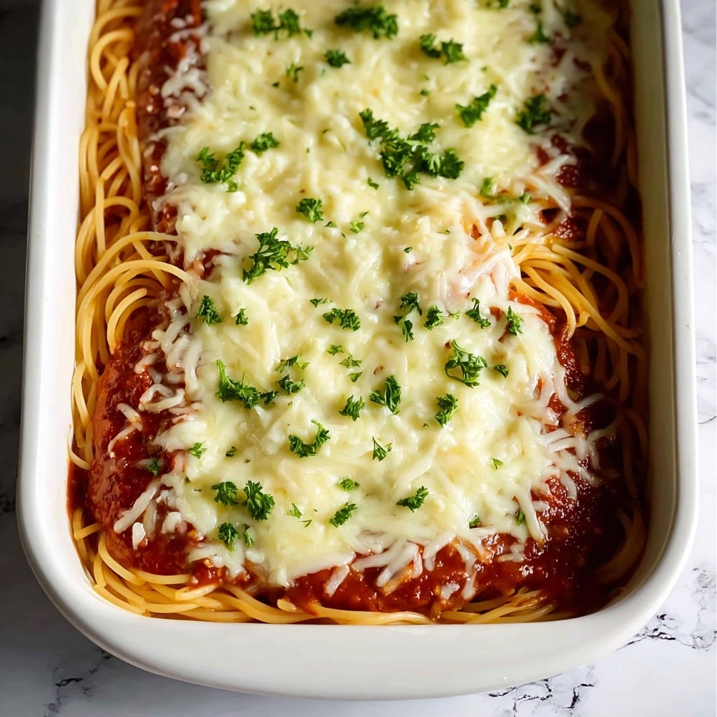 Baked Spaghetti with Cream Cheese Recipe - Recipe Image