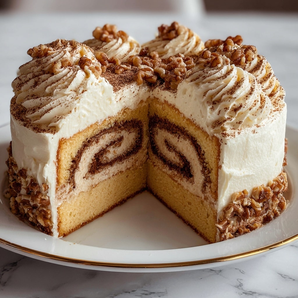 Cinnamon Roll Cake Recipe