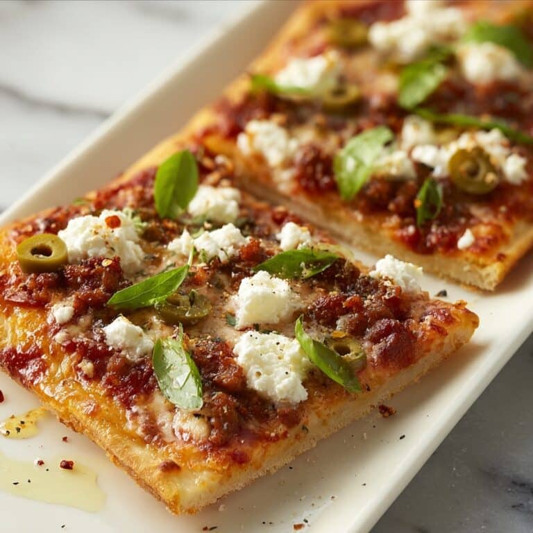 Lasagna Flatbread Recipe