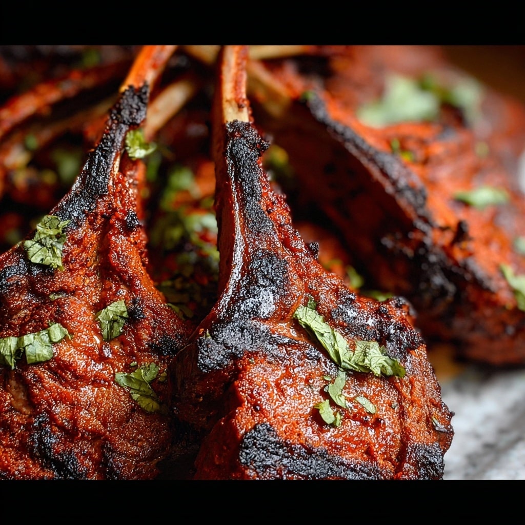 Tandoori Masala Lamb Chops Recipe - Recipe Image