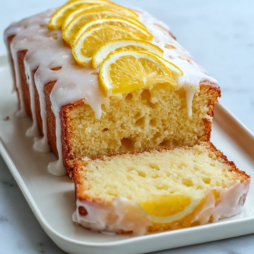 Lemon Pound Cake with Lemon Glaze Recipe