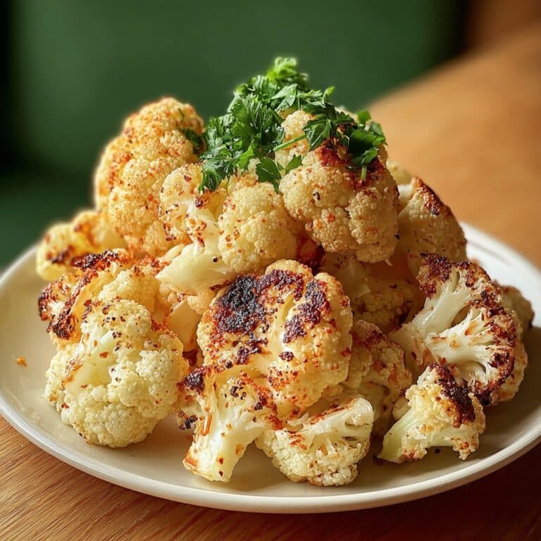 Crispy Roasted Cauliflower Recipe
