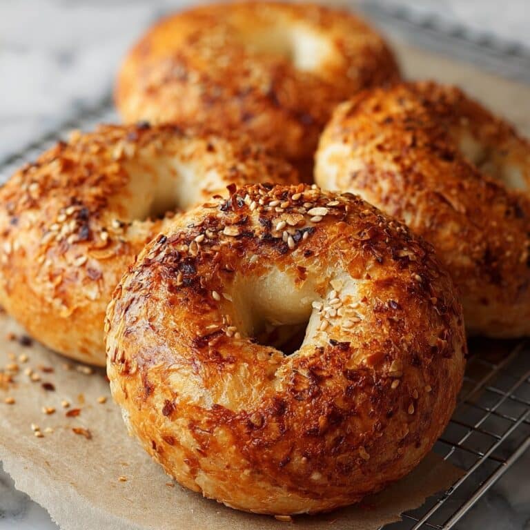 French Toast Bagel with Maple Cream Cheese Recipe
