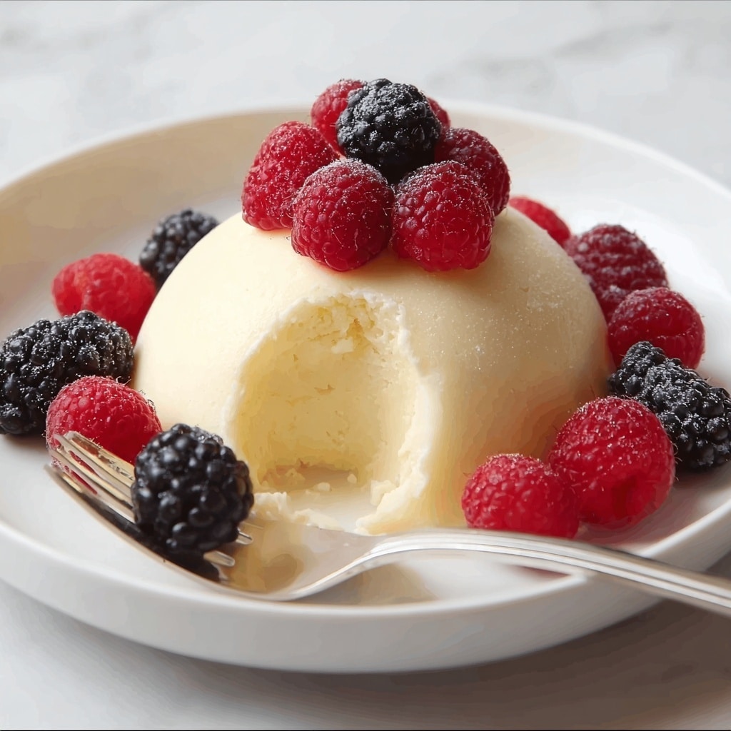 Bavarian Cream and Berries Recipe