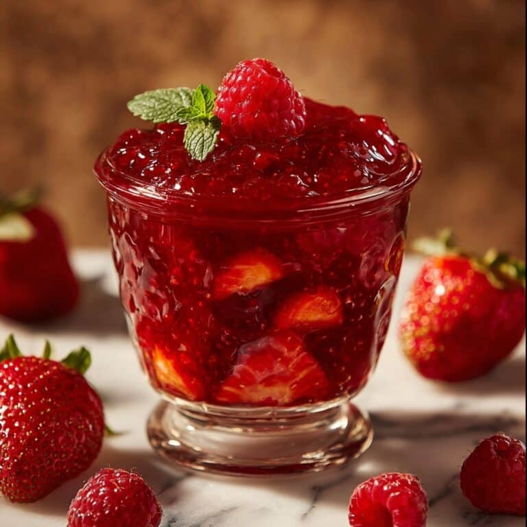 Strawberry Sauce Recipe (Strawberry Topping) Recipe