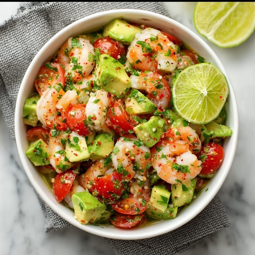 Zesty Lime Shrimp and Avocado Salad Recipe