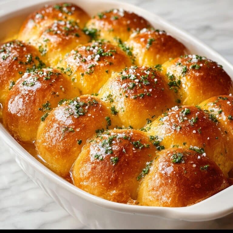 Garlic Butter Dinner Rolls Recipe