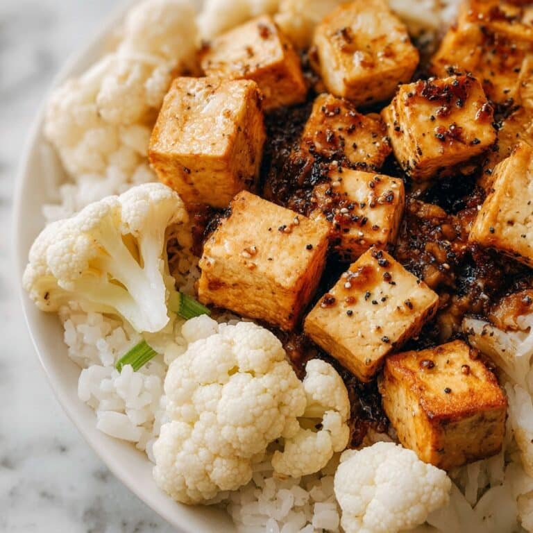 Black Pepper Tofu & Cauliflower Recipe