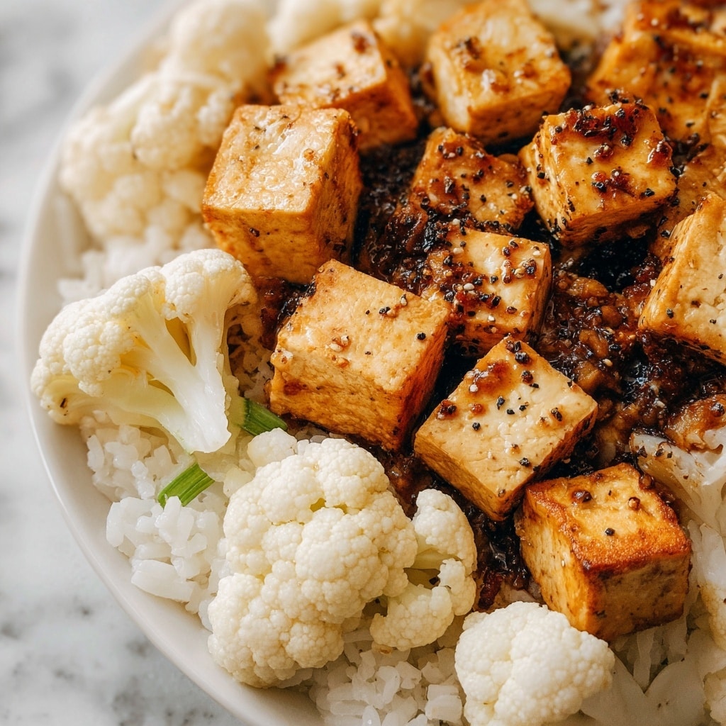Black Pepper Tofu & Cauliflower Recipe