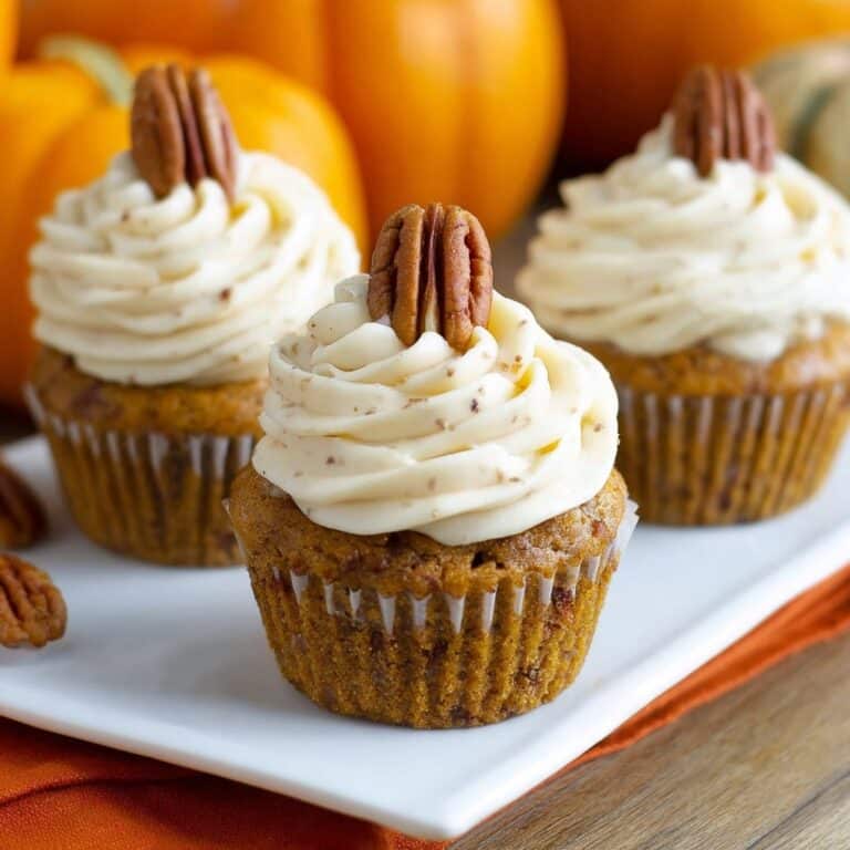 Sweet Potato Spice Cupcakes with Maple Buttercream Recipe