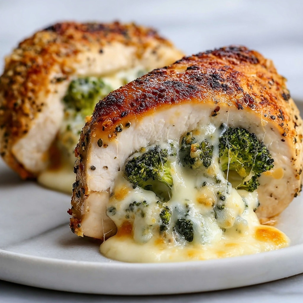 Broccoli Cheddar Stuffed Chicken Breast Recipe