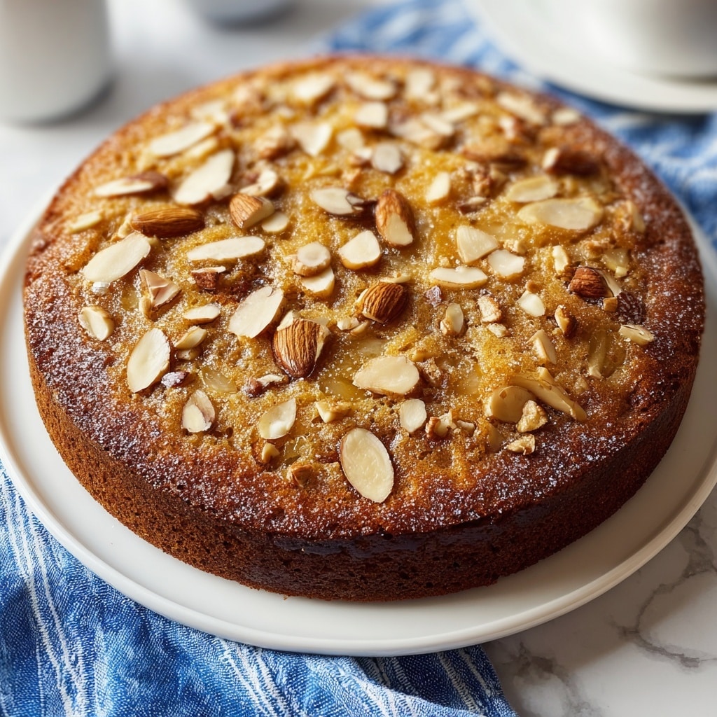 Moist Fluffy Almond Flour Apple Cake (Gluten-Free) Recipe - Recipe Image