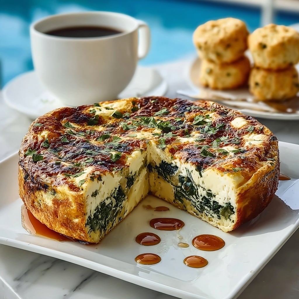 Easy Spinach and Cottage Cheese Breakfast Casserole Recipe