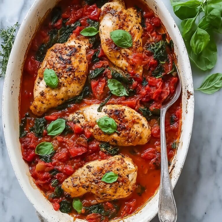 Savory Baked Chicken Arrabbiata Recipe