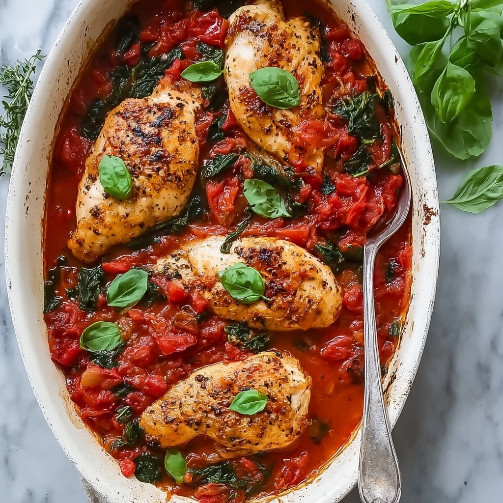Savory Baked Chicken Arrabbiata Recipe