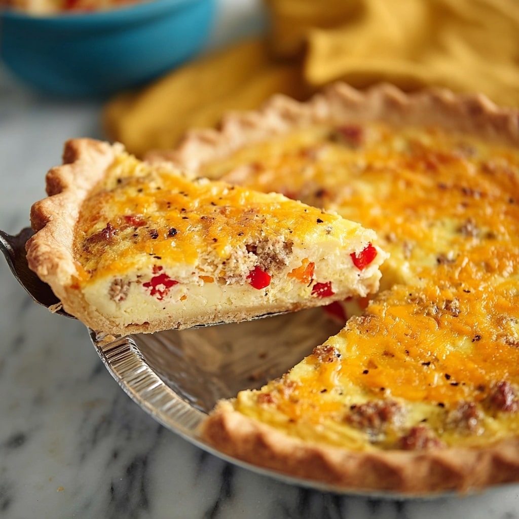 Bacon and Pimento Cheese Quiche Recipe