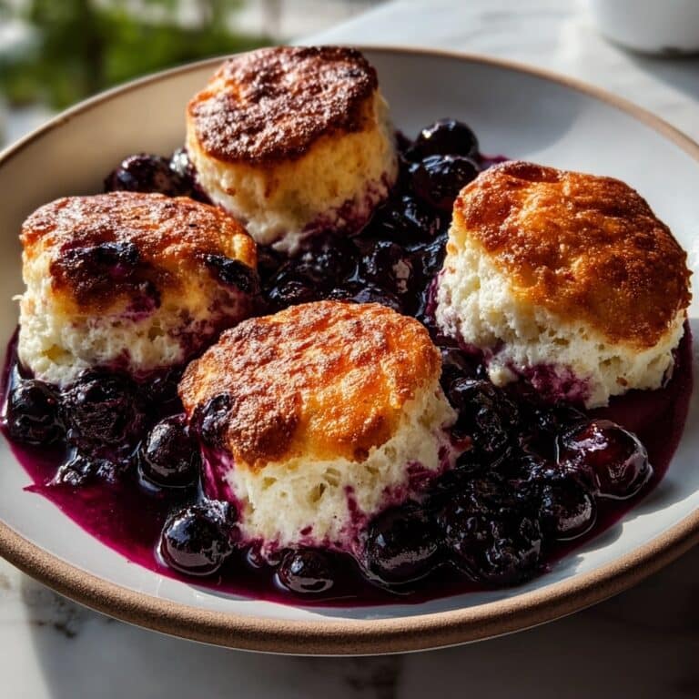Delicious Blueberry Butter Swim Biscuits Recipe