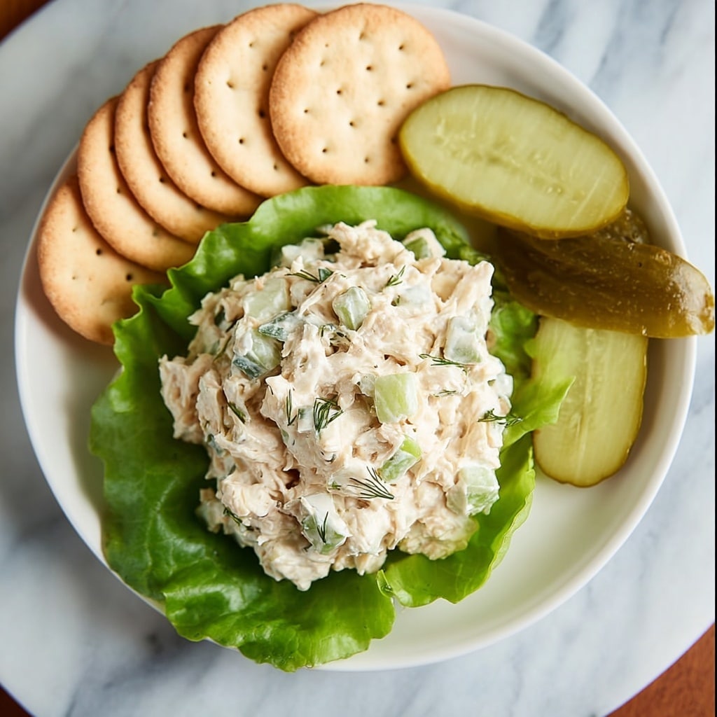 Dill Pickle Chicken Salad Recipe - Recipe Image
