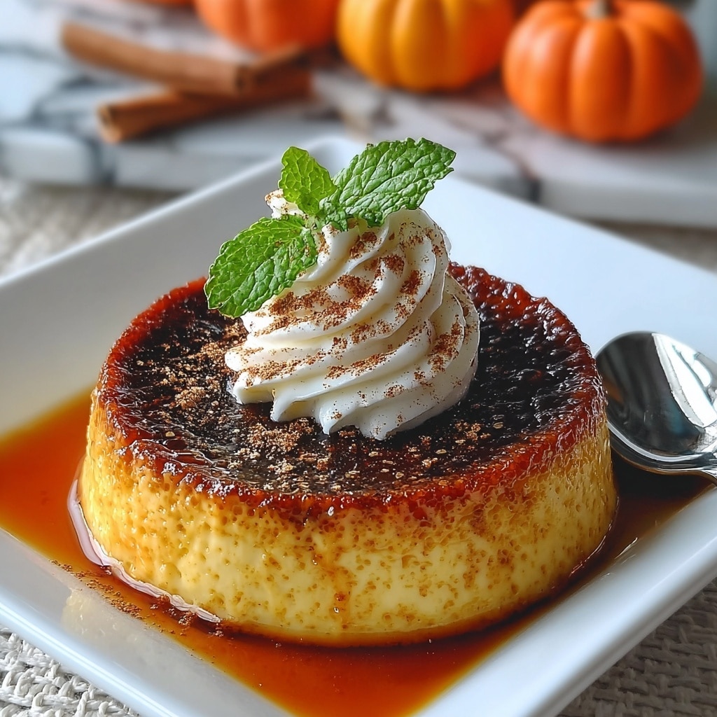 Caramel Pumpkin Custard Recipe