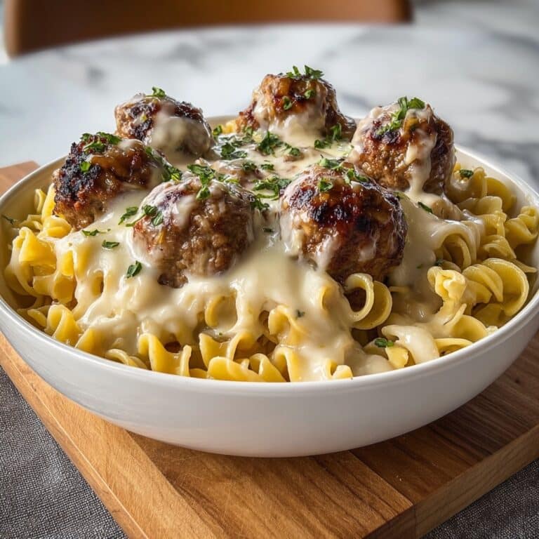Swedish Meatball Pasta Bake Recipe