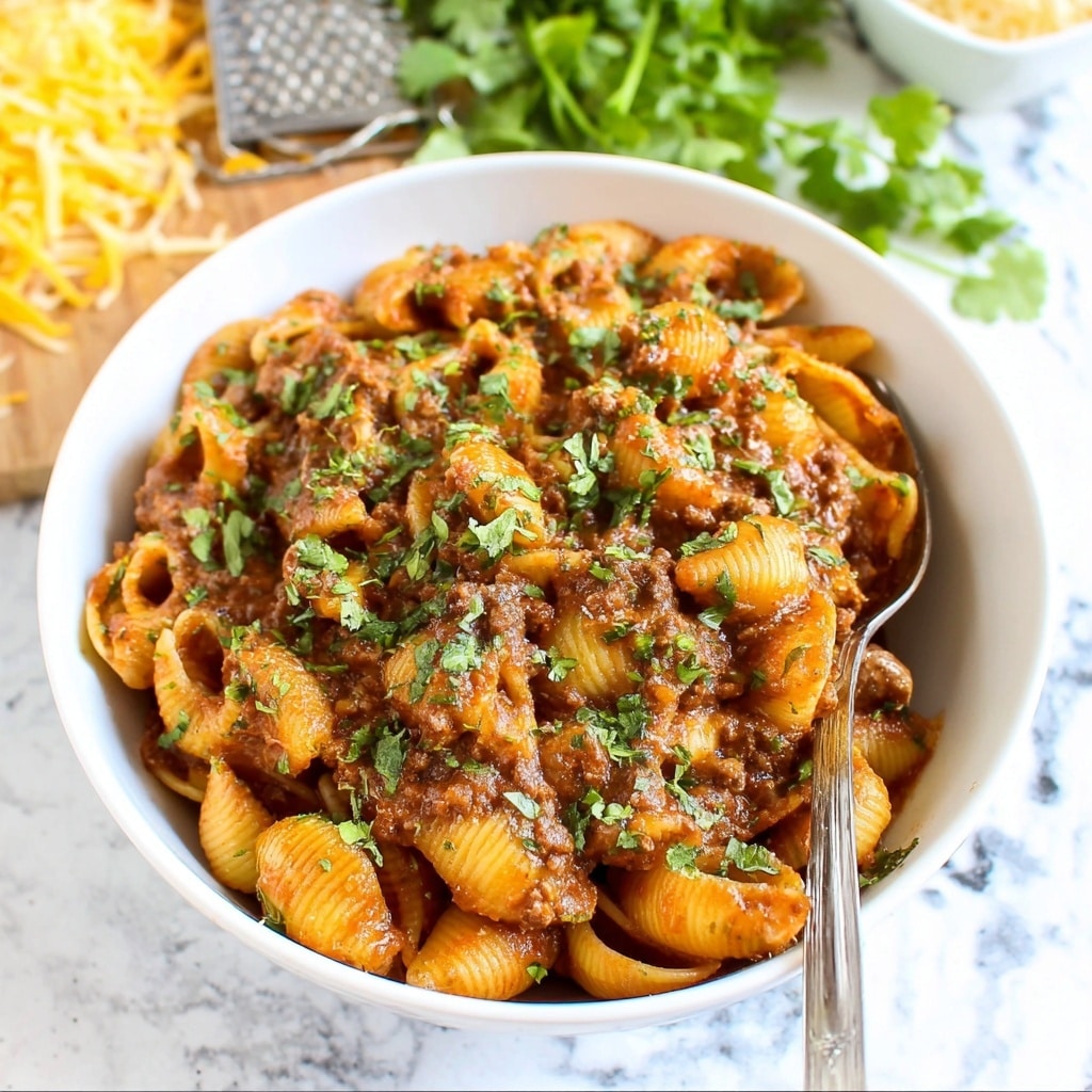20 Minute Enchilada Pasta Recipe