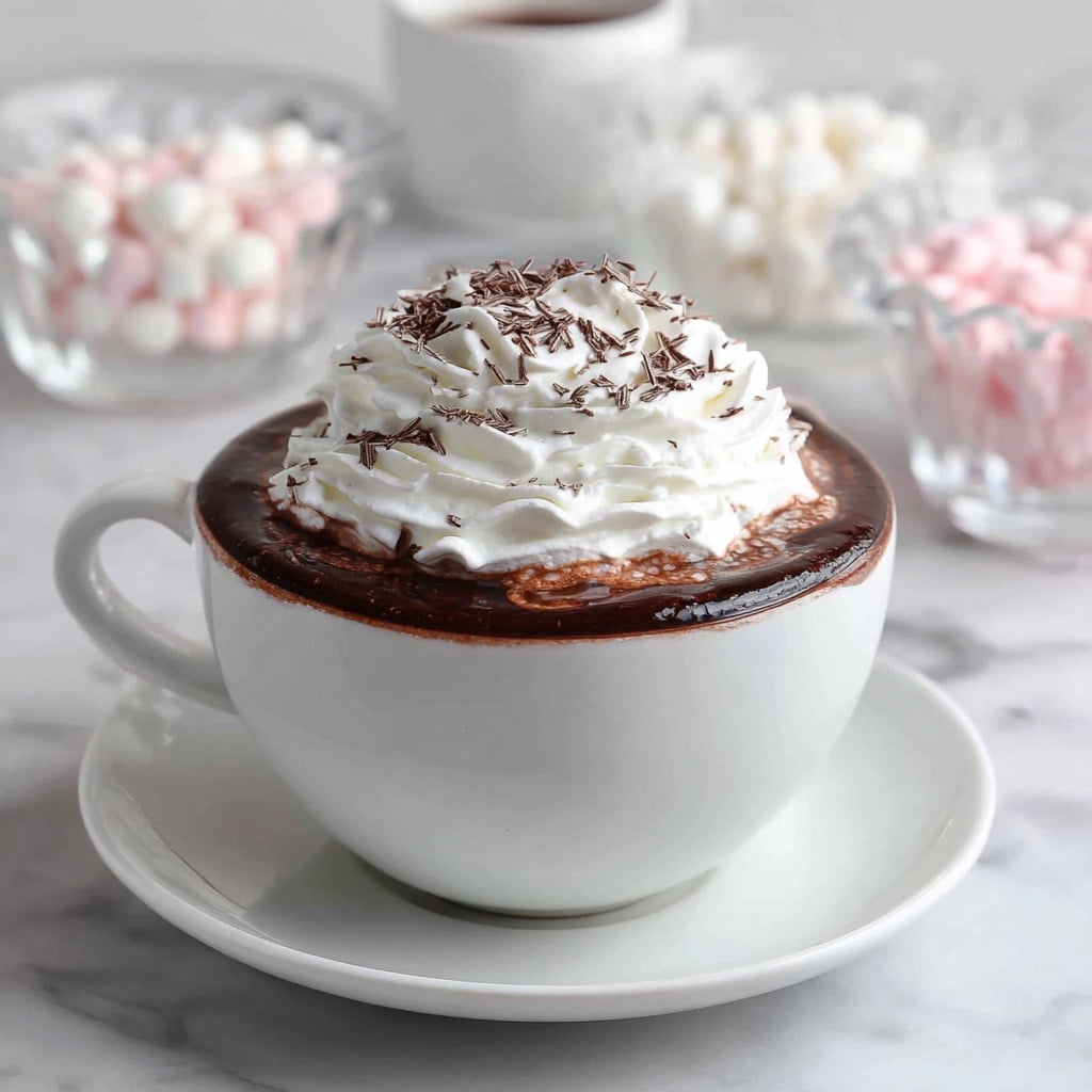 Rich Homemade Hot Chocolate Recipe - Recipe Image
