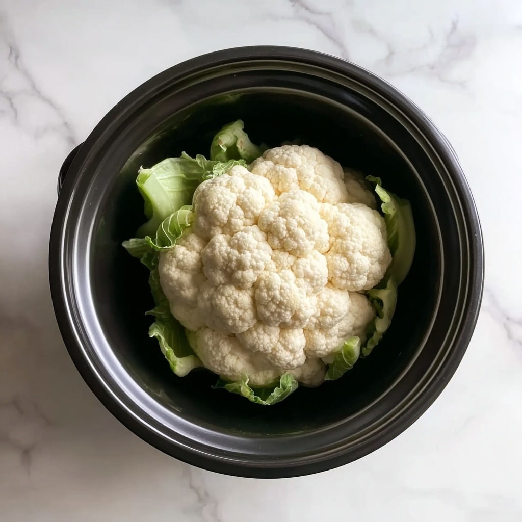 Whole Slow-Cooked Cauliflower Recipe - Recipe Image