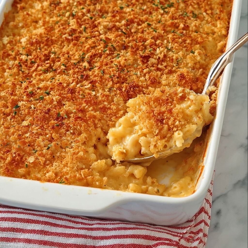 Baked Mac and Cheese with Cheez-It Crust Recipe